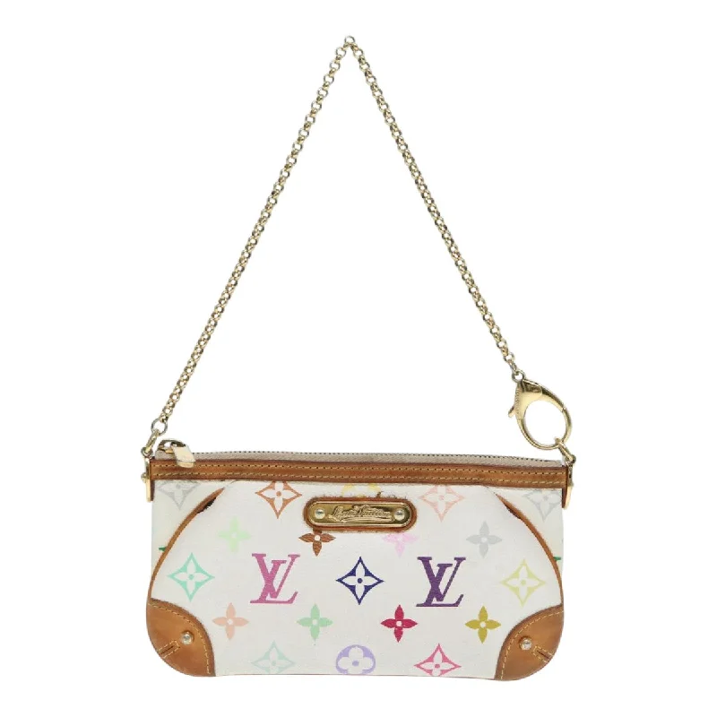 Louis Vuitton Mira Canvas Clutch Bag (Pre-Owned) Chic Handbags At Special Promotional Prices Louis Vuitton Mira Canvas Clutch Bag (Pre-Owned) Chic Handbags At Special Promotional Prices