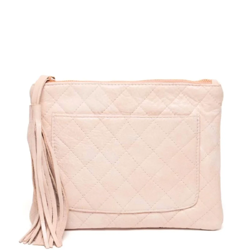 Women's Bisou Clutch In Pink Blush Unmissable Deals On Trendy Handbags