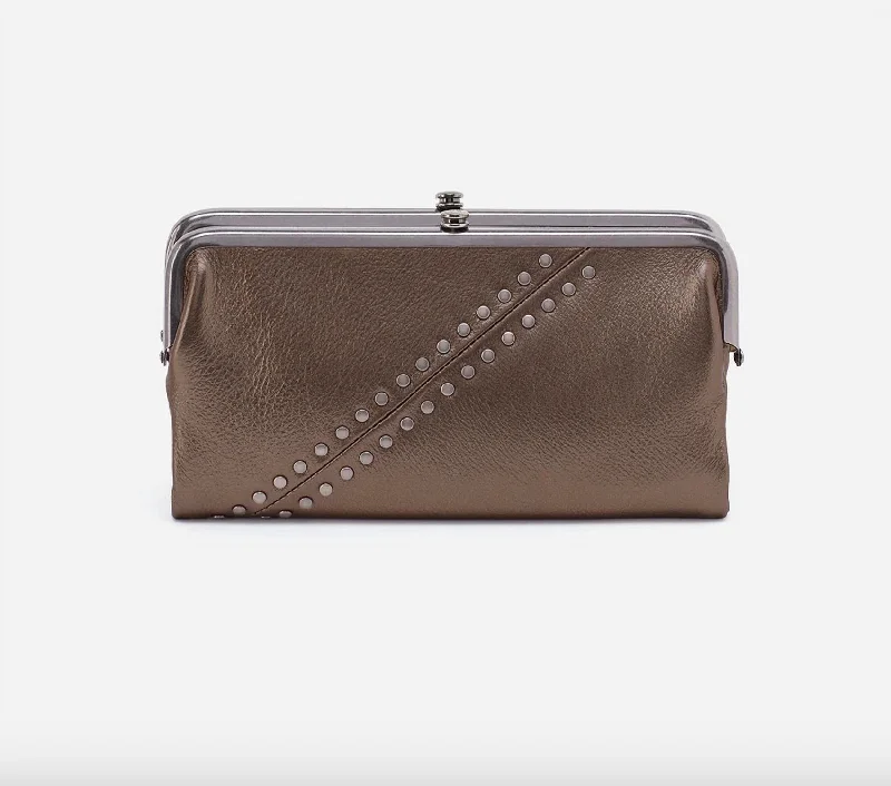 Women's Lauren Clutch Wallet In Brown Luxury Handbags, Budget-Friendly