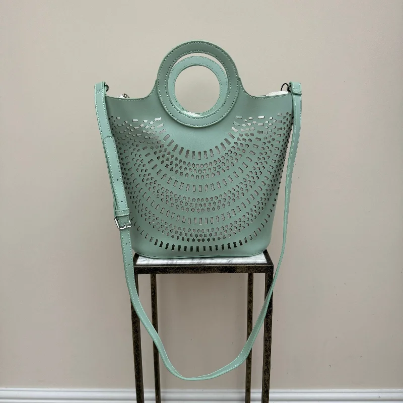 Red Cuckoo Laser cut tote bag Must-Have Bags At Irresistible Discounts