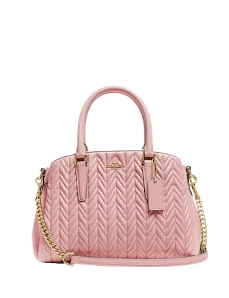 Coach Mini Sage Carryall With Quilting Designer Bags At Exclusive Clearance Prices