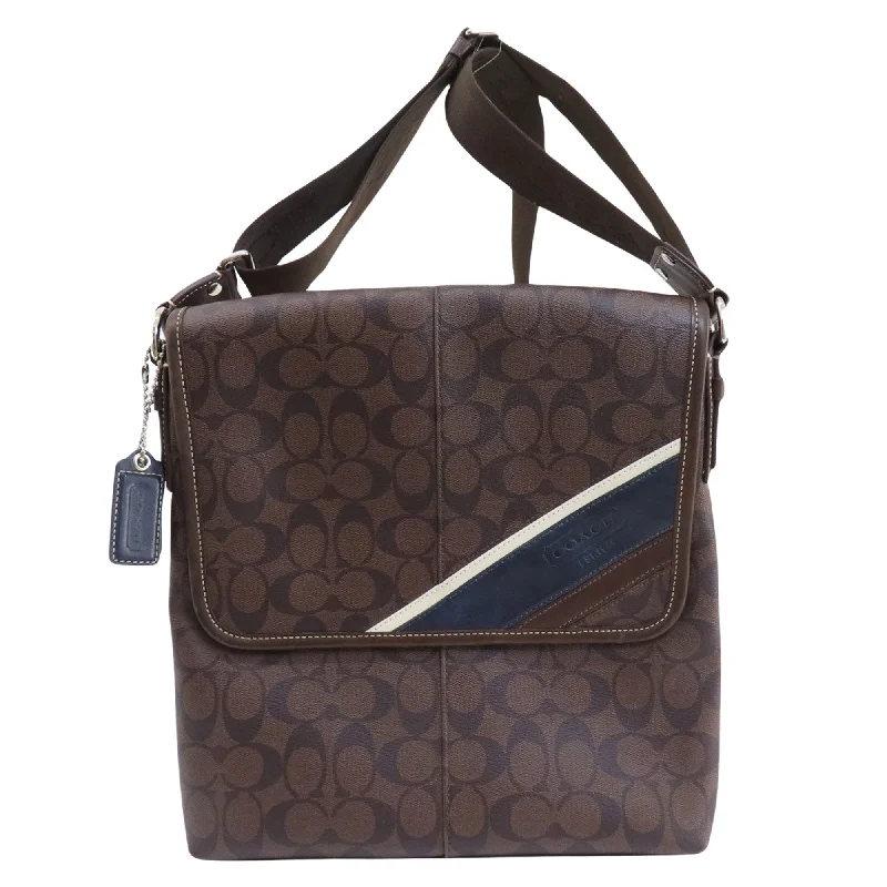 Coach Signature  Leather Shoulder Bag (Pre-Owned) Stylish Handbags With Exclusive Online Discounts
