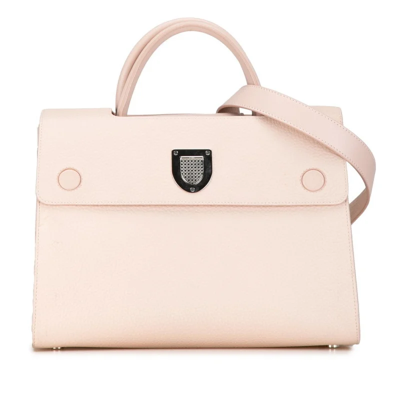 Dior Diorever  Leather Shoulder Bag (Pre-Owned) Statement Bags With Exclusive Savings