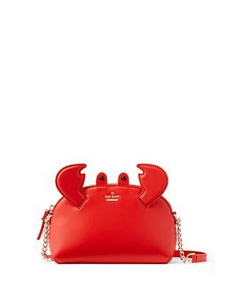 Discounted Designer Bags For Clearance Events Kate Spade New York Shore Thing Crab Hilli Crossbody Elegant Bags, Limited Stock Discounted Designer Bags For Clearance Events Kate Spade New York Shore Thing Crab Hilli Crossbody Elegant Bags, Limited Stock