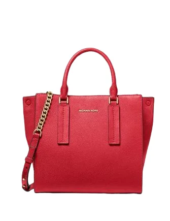 Michael Michael Kors Alessa Medium Pebbled Leather Satchel Trendy Purses, Limited Offer Michael Michael Kors Alessa Medium Pebbled Leather Satchel Trendy Purses, Limited Offer