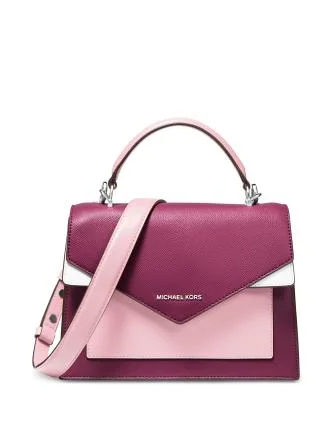 Michael Michael Kors Ludlow Colorblocked Leather Satchel Everyday Bags, Budget-Friendly Michael Michael Kors Ludlow Colorblocked Leather Satchel Everyday Bags, Budget-Friendly