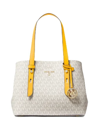 Michael Michael Kors Mel Small Signature Tote High-End Handbags At Affordable Prices