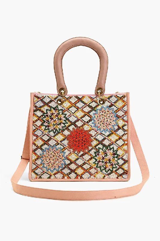 Petals in the Waffle Grove Tote Carry Elegance For Less – Best Bag Deals Here