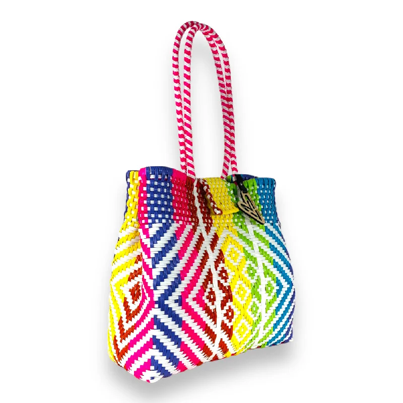 Maria Victoria | Tropical | Upcycled, Handwoven, Shoulder Bag High-Fashion Handbags At Reduced Costs