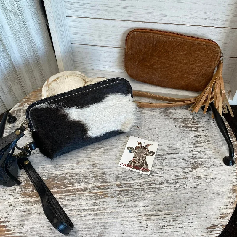 Adele Full Fur Wristlet-Mixed Prints Everyday Handbags At Wallet-Friendly Prices