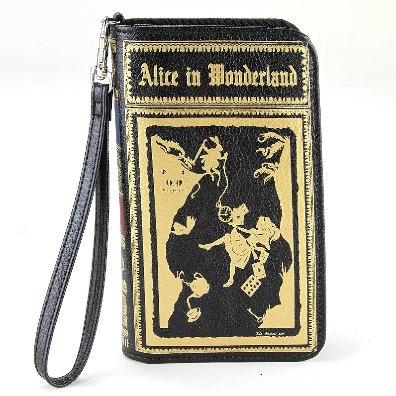 Alice In Wonderland Wallet In Vinyl Shoulder Bags, Crossbody Bags, And More On Sale