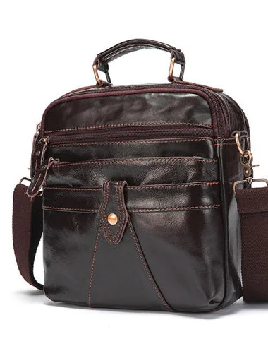 Coffee LEATHER MEN'S Small Vertical Side Bag Messenger Bag Coffee Briefcase Handbag FOR MEN Limited-Stock Bag Clearance – Hurry Coffee LEATHER MEN'S Small Vertical Side Bag Messenger Bag Coffee Briefcase Handbag FOR MEN Limited-Stock Bag Clearance – Hurry