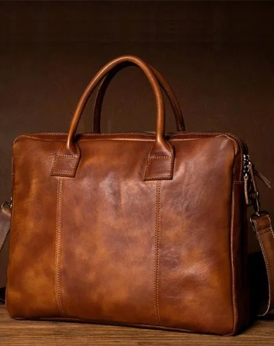 Vintage Brown Leather Mens 15 inches Briefcase Laptop Black HandBag Business Side Bag Work Bag for Men Your Perfect Bag At The Perfect Price Vintage Brown Leather Mens 15 inches Briefcase Laptop Black HandBag Business Side Bag Work Bag for Men Your Perfect Bag At The Perfect Price