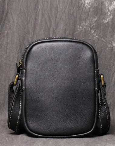 Black Leather Small Zipper Messenger Bag Vertical Side Bag Brown Courier Bag For Men Fashionable Bags At Must-Have Prices Black Leather Small Zipper Messenger Bag Vertical Side Bag Brown Courier Bag For Men Fashionable Bags At Must-Have Prices