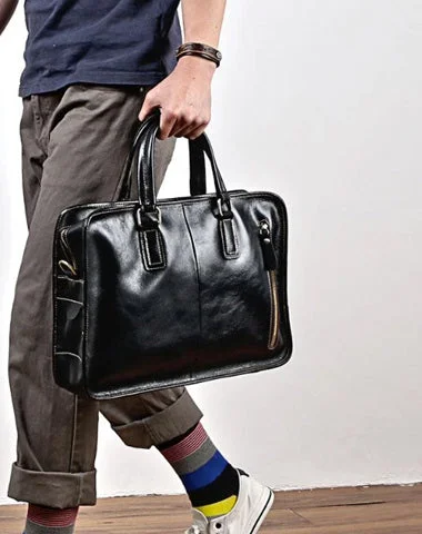 Vintage Black Mens Leather Briefcase Work Handbag Brown 14'' Computer Briefcase For Men Stylish Bags At Unbeatable Prices – Shop Now Vintage Black Mens Leather Briefcase Work Handbag Brown 14'' Computer Briefcase For Men Stylish Bags At Unbeatable Prices – Shop Now