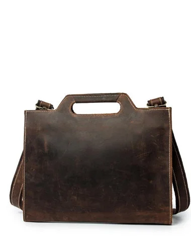 Brown Leather Men's Simple Professional Briefcase 13‘’ Laptop Handbag Business Bag For Men The Ultimate Sale On Must-Have Handbags Brown Leather Men's Simple Professional Briefcase 13‘’ Laptop Handbag Business Bag For Men The Ultimate Sale On Must-Have Handbags