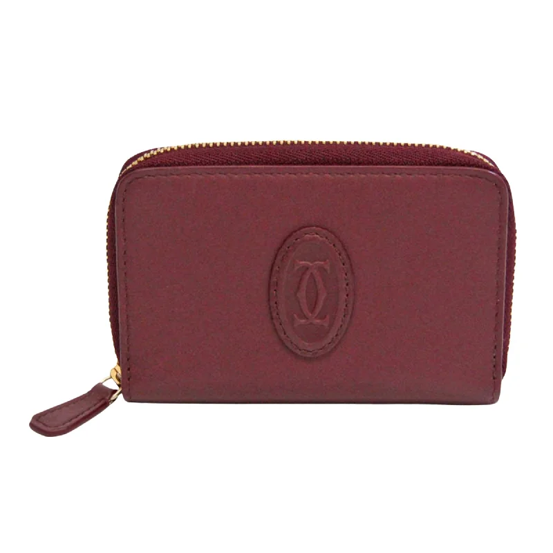 Cartier Must De Cartier  Leather Wallet  (Pre-Owned) Shop Stylish Bags At Unbeatable Prices