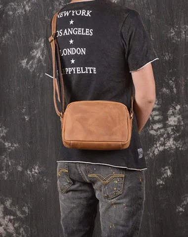 Casual Leather Mens Brown Side Bag Small Messenger BAG Brown Courier Bag FOR MEN Premium Handbags At Exclusive Prices Casual Leather Mens Brown Side Bag Small Messenger BAG Brown Courier Bag FOR MEN Premium Handbags At Exclusive Prices