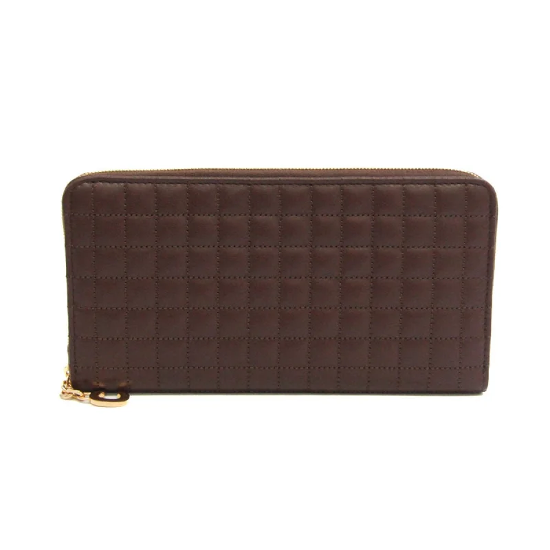 Céline  Leather Wallet  (Pre-Owned) Shoulder Bags, Best Deals Today