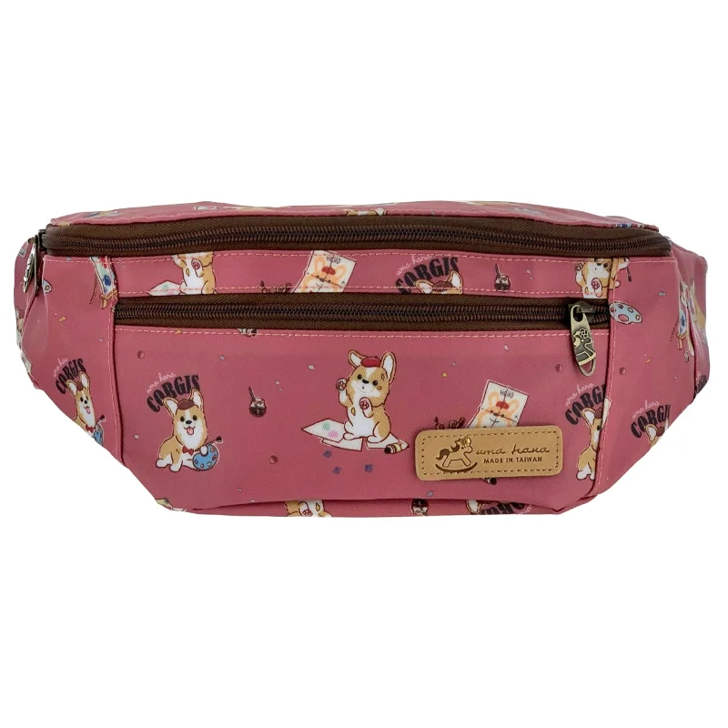 Cherry Red Color Me Corgi Fanny Pack Limited-Time Sale On Trendy Handbags – Don't Miss Out Cherry Red Color Me Corgi Fanny Pack Limited-Time Sale On Trendy Handbags – Don't Miss Out