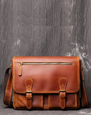Cool Brown LEATHER MENS 12'' Side BAG COURIER BAG Brown MESSENGER BAG FOR MEN Grab Your Favorite Handbags For Less Cool Brown LEATHER MENS 12'' Side BAG COURIER BAG Brown MESSENGER BAG FOR MEN Grab Your Favorite Handbags For Less