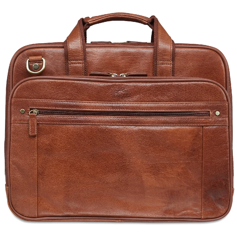 Mancini Leather Double Compartment Briefcase for 15.6” Laptop / Tablet Elegant Bags With Limited Stock Available Mancini Leather Double Compartment Briefcase for 15.6” Laptop / Tablet Elegant Bags With Limited Stock Available