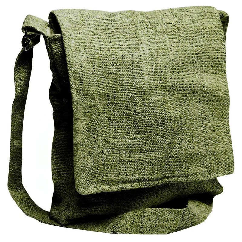 Core Hemp Crossbody Messenger Bag - Banyan Green Modern Handbags With Stylish Discounts Core Hemp Crossbody Messenger Bag - Banyan Green Modern Handbags With Stylish Discounts