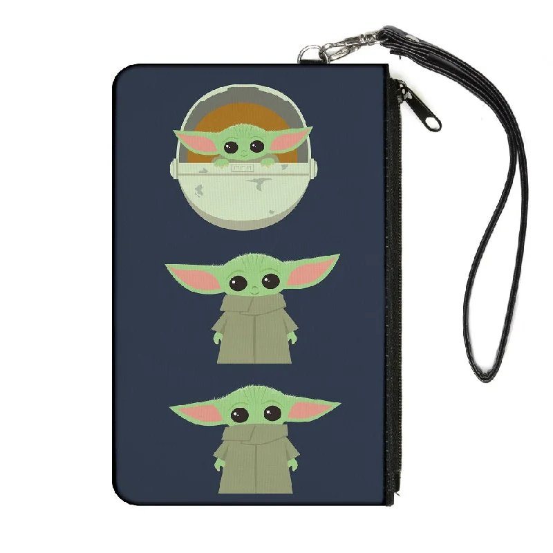 Canvas Zipper Wallet - LARGE - Star Wars The Child 3 Chibi Poses Gray Don't Miss Out – Handbag Discounts Canvas Zipper Wallet - LARGE - Star Wars The Child 3 Chibi Poses Gray Don't Miss Out – Handbag Discounts