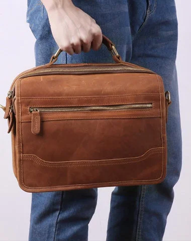 Small Brown Leather Briefcase Messenger Bag Work Vintage Handbag Shoulder Bag For Men Limited-Stock Bag Clearance – Grab Your Favorite Now Small Brown Leather Briefcase Messenger Bag Work Vintage Handbag Shoulder Bag For Men Limited-Stock Bag Clearance – Grab Your Favorite Now