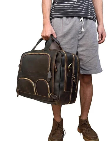 Brown Leather Mens 16 inches Laptop Work Bag Handbag Briefcase Shoulder Bags Business Bags For Men Stylish Handbags With Exclusive Online Discounts Brown Leather Mens 16 inches Laptop Work Bag Handbag Briefcase Shoulder Bags Business Bags For Men Stylish Handbags With Exclusive Online Discounts