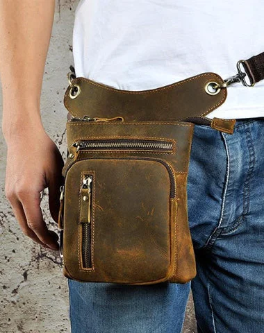 Dark Brown LEATHER MEN'S Belt Pouch Mini Side bag Vertical Phone Bag MESSENGER BAG Belt Bag FOR MEN Stylish Totes With Special Discounts Dark Brown LEATHER MEN'S Belt Pouch Mini Side bag Vertical Phone Bag MESSENGER BAG Belt Bag FOR MEN Stylish Totes With Special Discounts