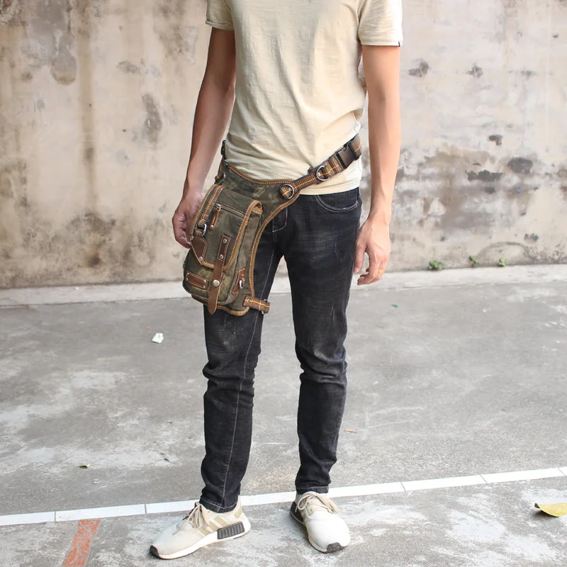 Denim Mens Thigh bag Waist Bag DropLeg Bag Belt Pouch Small Shoulder Bag For Men Trendy Backpacks, Huge Markdowns Denim Mens Thigh bag Waist Bag DropLeg Bag Belt Pouch Small Shoulder Bag For Men Trendy Backpacks, Huge Markdowns