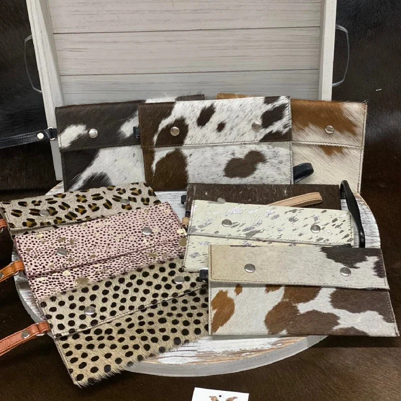 Double Snap Full Fur Wristlets-Mixed Prints Shop Timeless And Trendy Bags At Limited-Time Discounts
