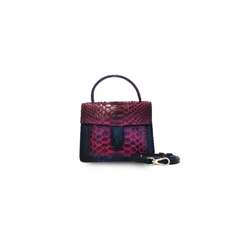 Emma in Wine/Black Upgrade Your Look With Our Bag Sale