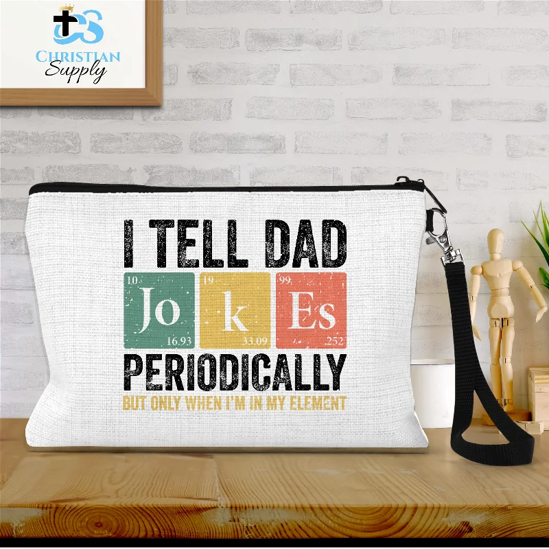 I Tell Dad Jokes Periodically Science Wristlet Fashionable Handbags, Limited-Time Deals I Tell Dad Jokes Periodically Science Wristlet Fashionable Handbags, Limited-Time Deals