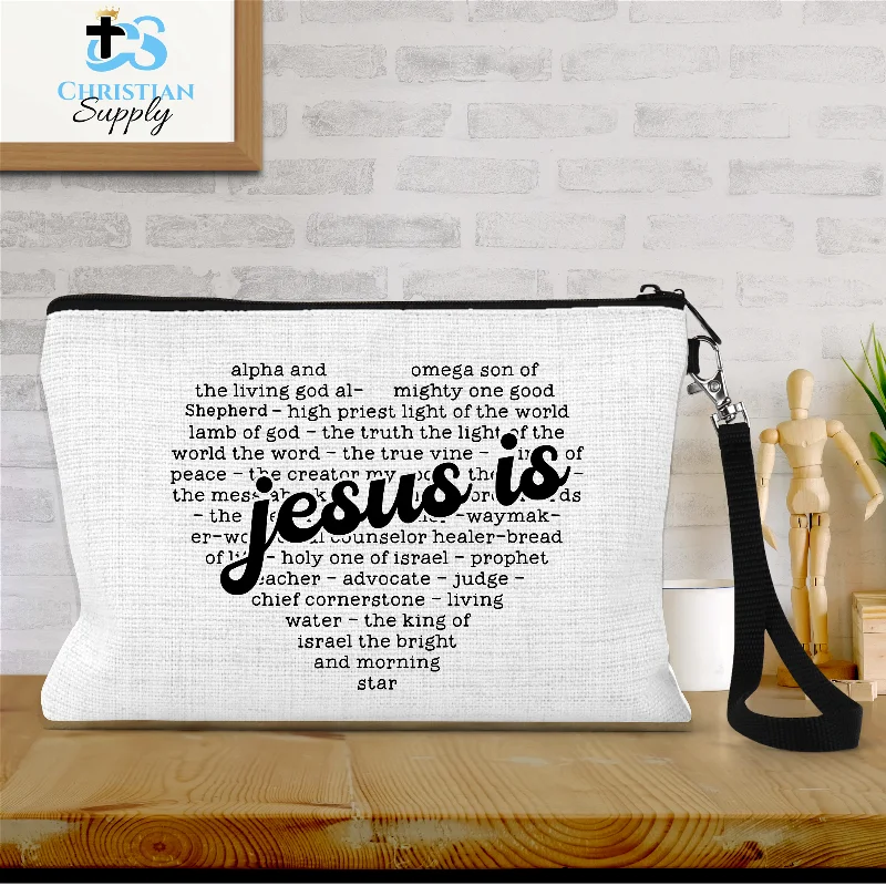 Jesus Is Heart Wristlet Chic Crossbody Bags, Limited Offers