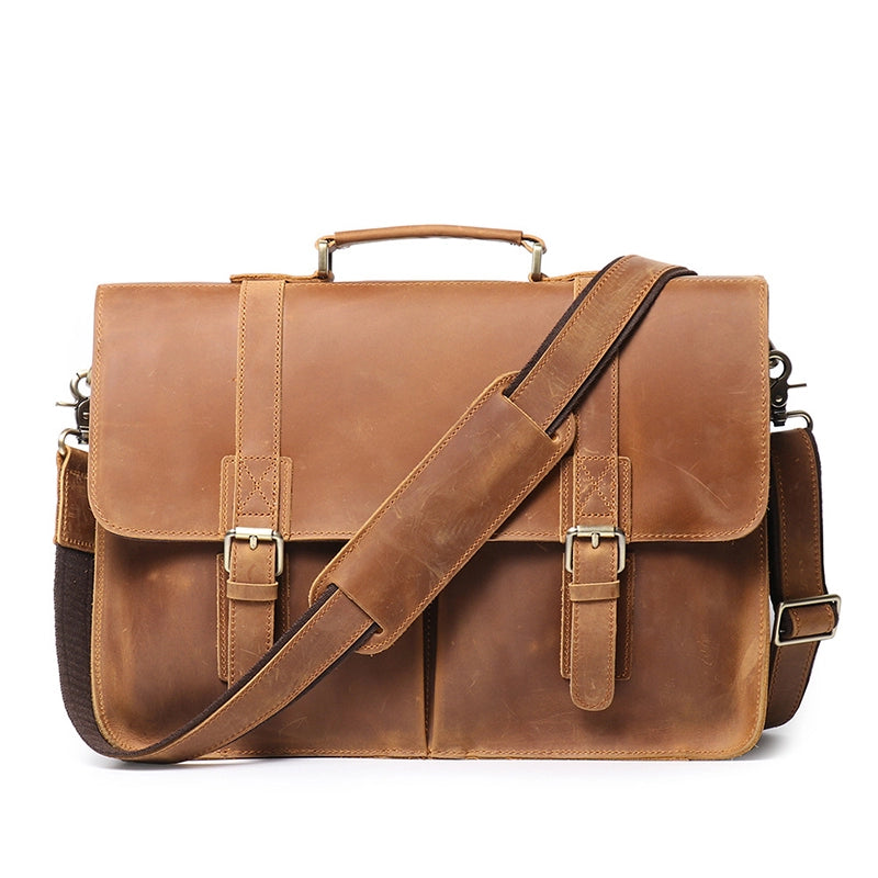 Men's Leather Messenger Bag - Fits 14" Laptop Limited-Stock Handbag Sale For A Stylish Look Men's Leather Messenger Bag - Fits 14" Laptop Limited-Stock Handbag Sale For A Stylish Look