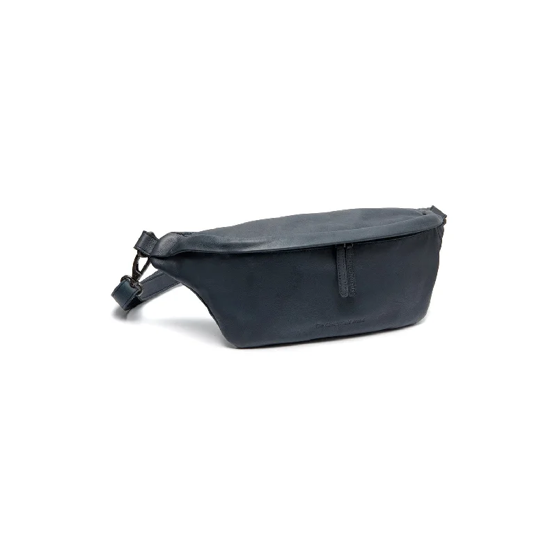 Leather Waist Pack Navy Kruger Sleek And Stylish Handbags At Lower Prices