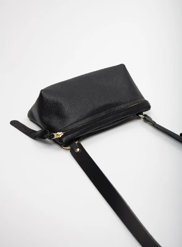 Leather fanny pack PAPAVER model Sleek Bags, Perfect Prices