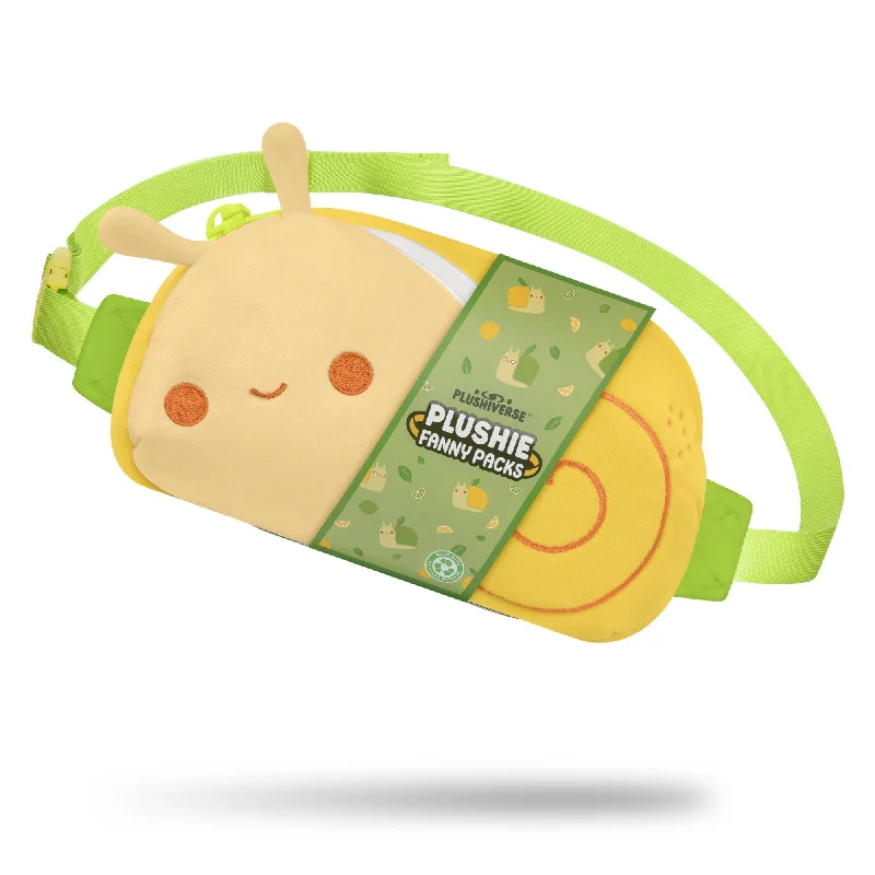 Plushiverse Swirly Snail Plushie Fanny Pack Upgrade Your Look With Our Bag Sale