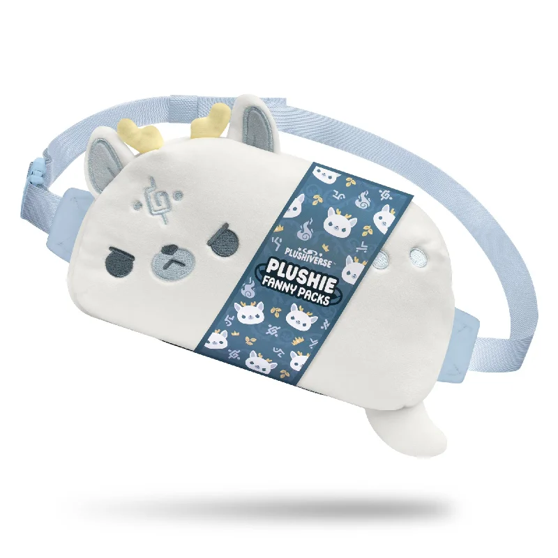 Plushiverse White Stag Fanny Pack Fashion-Forward Bags, Now On Sale
