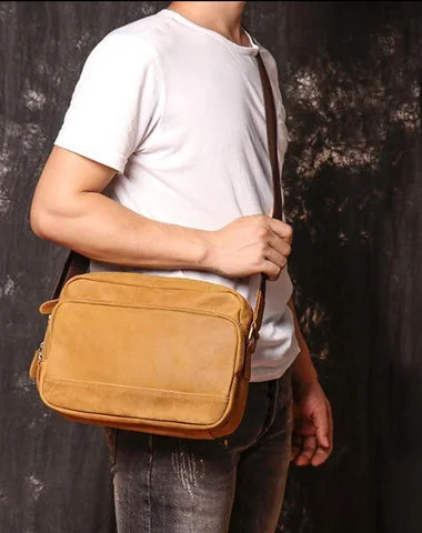 Tan Leather Men's Messenger Bag Side Bag iPad Courier Bags Tan Postman Bag For Men Luxury Handbags At Budget-Friendly Rates Tan Leather Men's Messenger Bag Side Bag iPad Courier Bags Tan Postman Bag For Men Luxury Handbags At Budget-Friendly Rates