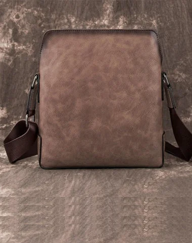 Vintage Coffee LEATHER MEN'S Small Side bag Brown Vertical Phone Bag MESSENGER BAG Courier Bag FOR MEN Luxury Totes At The Lowest Prices Of The Season Vintage Coffee LEATHER MEN'S Small Side bag Brown Vertical Phone Bag MESSENGER BAG Courier Bag FOR MEN Luxury Totes At The Lowest Prices Of The Season