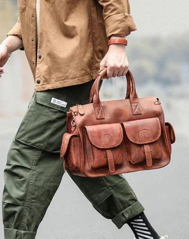 Vintage Light Brown Mens Leather Briefcase Work Handbag Brown 13'' Computer Briefcase For Men Premium Handbags At Budget-Friendly Prices Vintage Light Brown Mens Leather Briefcase Work Handbag Brown 13'' Computer Briefcase For Men Premium Handbags At Budget-Friendly Prices