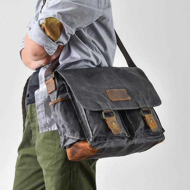 Waxed Canvas Messenger Bag 13'' Laptop Messenger Bag Mens WaterProof Canvas Messenger Bag Carry Elegance For Less – Best Bag Deals Here Waxed Canvas Messenger Bag 13'' Laptop Messenger Bag Mens WaterProof Canvas Messenger Bag Carry Elegance For Less – Best Bag Deals Here