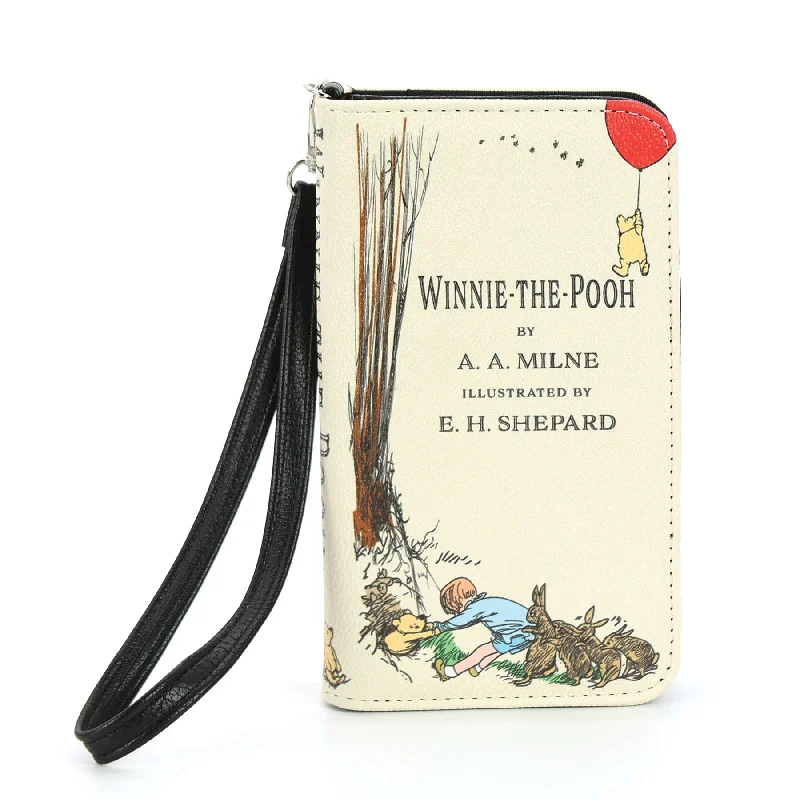 Winnie the Pooh Book Wallet in Vinyl Timeless Bags, Flash Sale