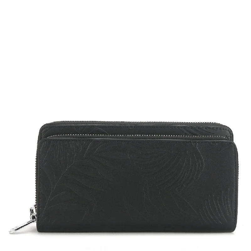 Wristlet Allison Lehua Embossed Black Chic And Affordable Bags – Grab Yours Today