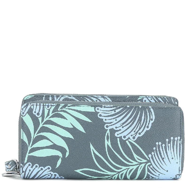 Wristlet Allison Lehua Grey Limited-Stock Bag Clearance – Grab Your Favorite Now