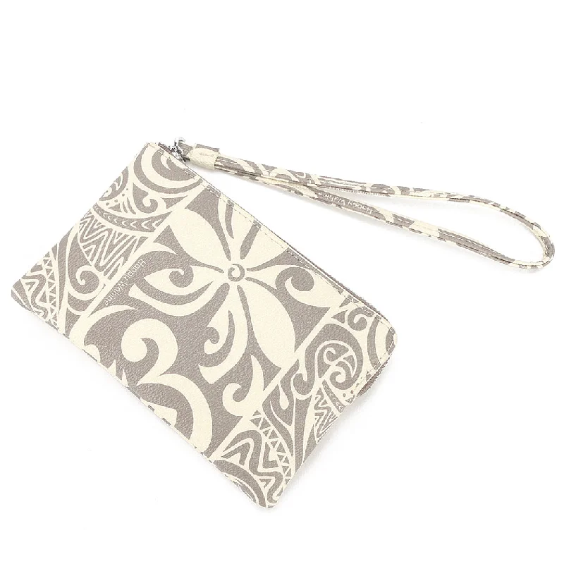 Wristlet Judy Tapa Tiare Beige Luxury Handbags At Budget-Friendly Rates