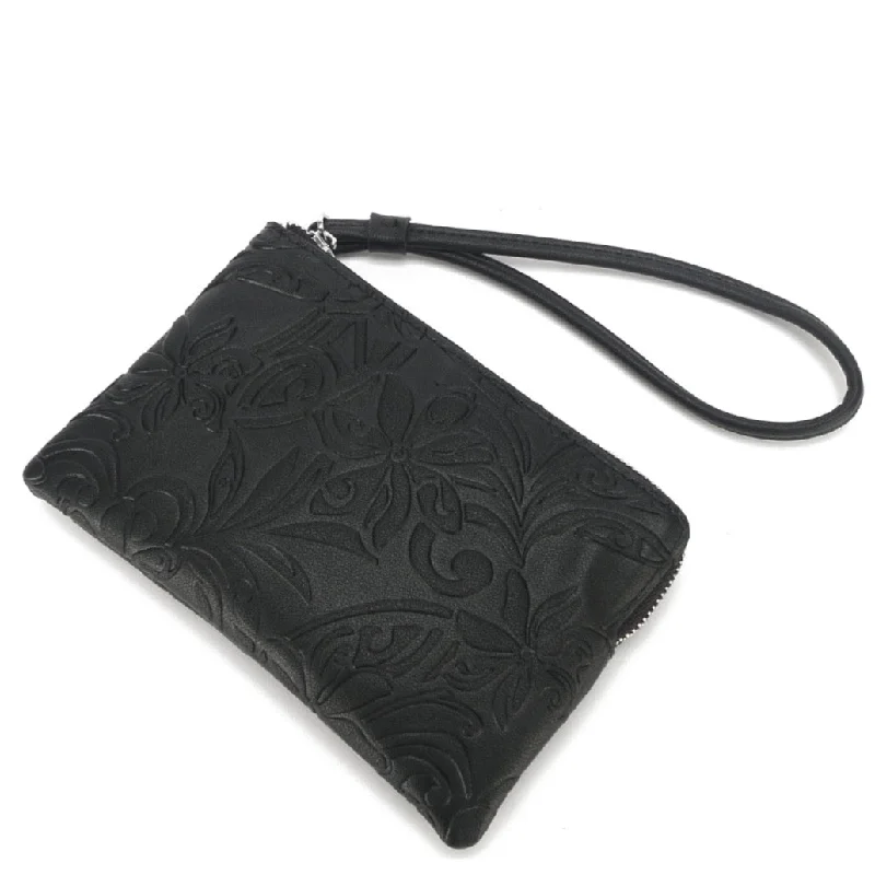Wristlet Judy Tiare Infinity Embossed Black Fashion-Forward Bags At Limited-Time Offers Wristlet Judy Tiare Infinity Embossed Black Fashion-Forward Bags At Limited-Time Offers